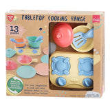 Playgo tafelblad kookfornuis met accessoires speelset - 13dlg. - afbeelding 2
