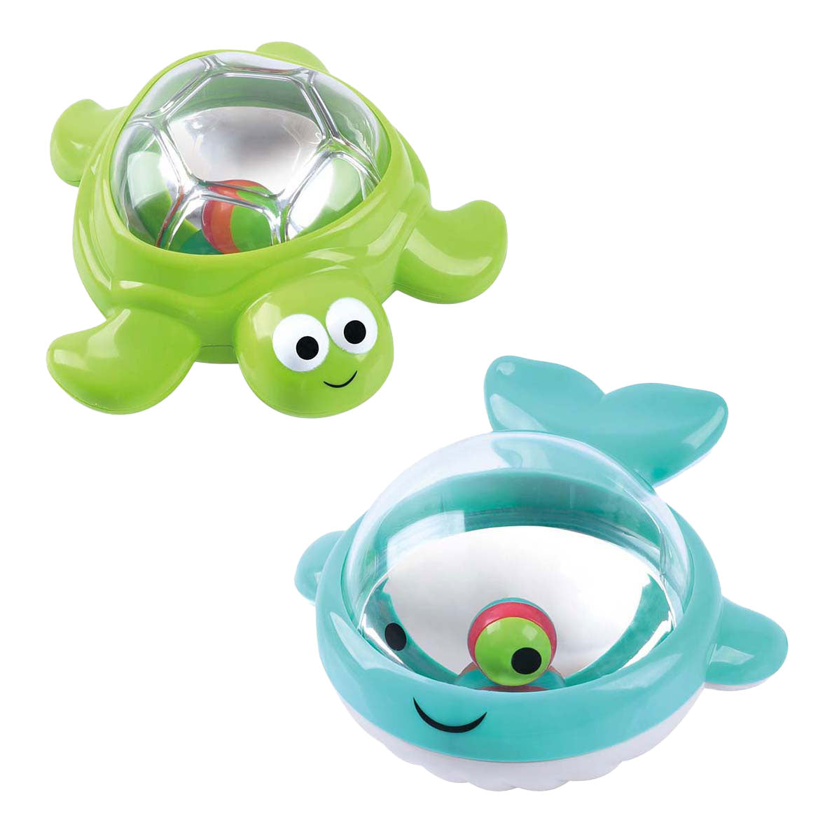 Juega los twinklers de la bañera de la bañera: ballena y tortuga, 2st.