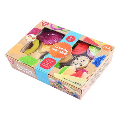 Juega el juego de juegos de tacos crujientes de juguete, 18dlg.