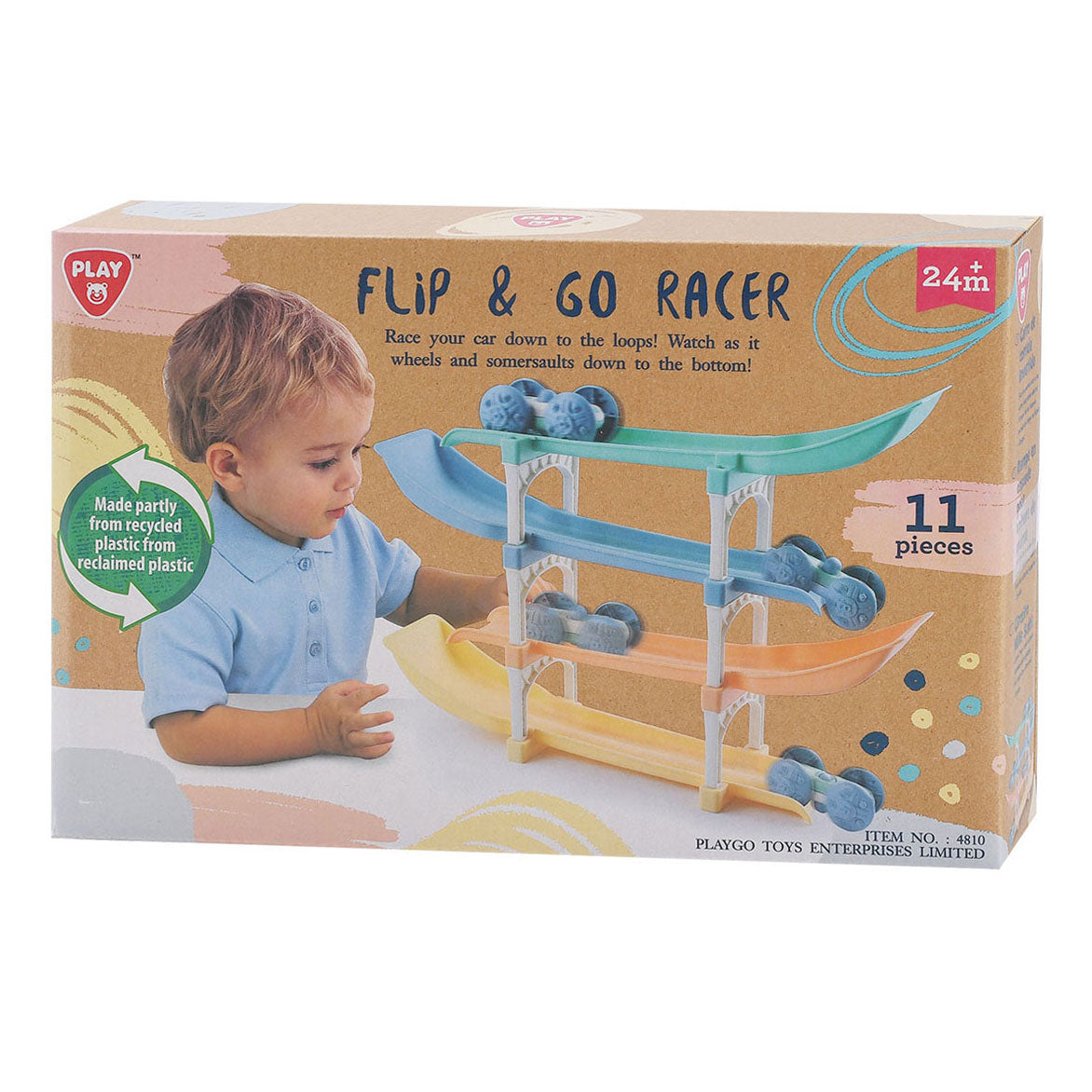 Playgo flip en gaan autoracebaan - 11dlg.