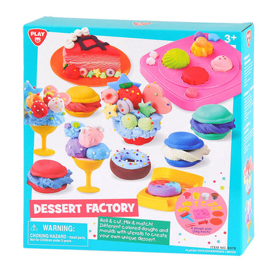 Gioca a dessert factory kleiset, 4 barattoli di argilla