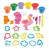 Gioca agli animali marini kleiset, 6 pentole di argilla - afbeelding 2