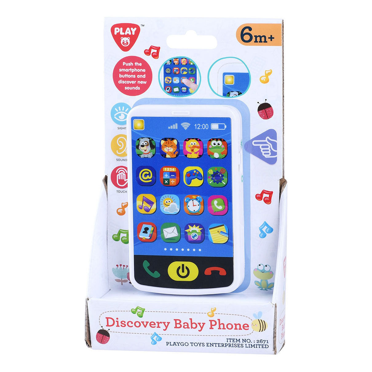 Gioca a smartphone per bambini con suono