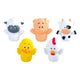 Playgo vingerpoppetjes boerderijdieren - 5st.