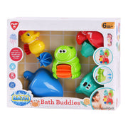 Playgo badspeelgoed zeedieren set voor baby's - kleurrijke badvriendjes. - afbeelding 2