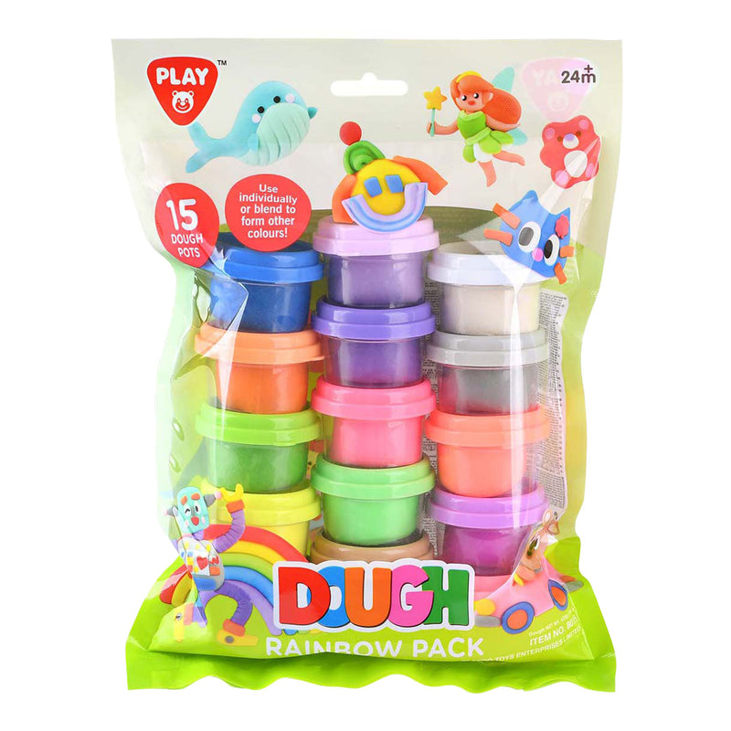 Play Rainbow Kleiset, 15 macetas de arcilla