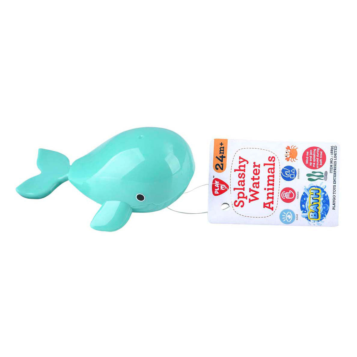 Playgo spetterend waterdier badspeeltje