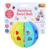 Play rainbow Dwarrel ball with ratchet sound