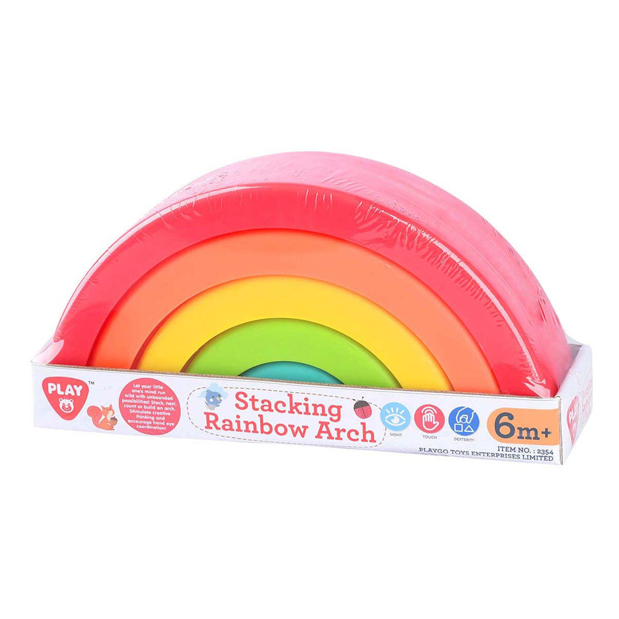 Juega Stapel Rainbow Color, 5dlg.