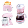 Playgo keukenmixer - koffiezetapparaat en broodrooster roze - 7dlg.