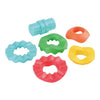 Palla puzzle arcobaleno Playgo - 6 pezzi.