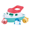 Set da bagno Playgo Barca con figure di siringhe - 4 pezzi.