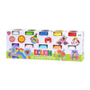 Set argilla Playgo 10 colori - 10x113 grammi