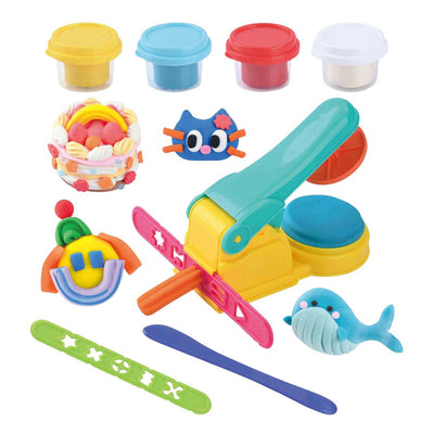 Juego de arcilla para máquina prensadora Playgo - 4 vasijas de barro