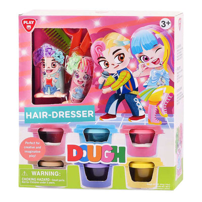 Set di argilla da parrucchiere Playgo - 6 vasi di terracotta