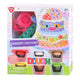 Set de arcilla para postre Playgo - 6 vasijas de barro