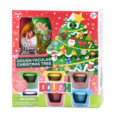 Set di argilla per albero di Natale Playgo - 6 vasi di terracotta