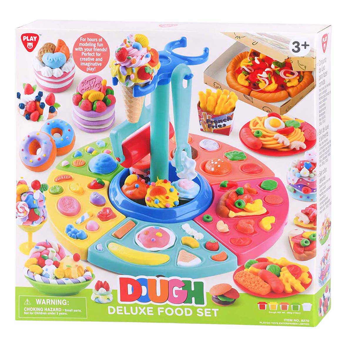 Set di argilla da mangiare di lusso Playgo - 5 vasi di terracotta