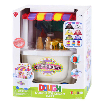 Set di argilla per camion dei gelati Playgo - 4 vasi di terracotta