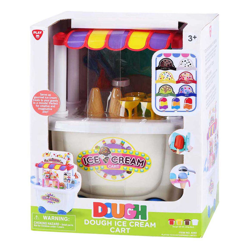 Set di argilla per camion dei gelati Playgo - 4 vasi di terracotta