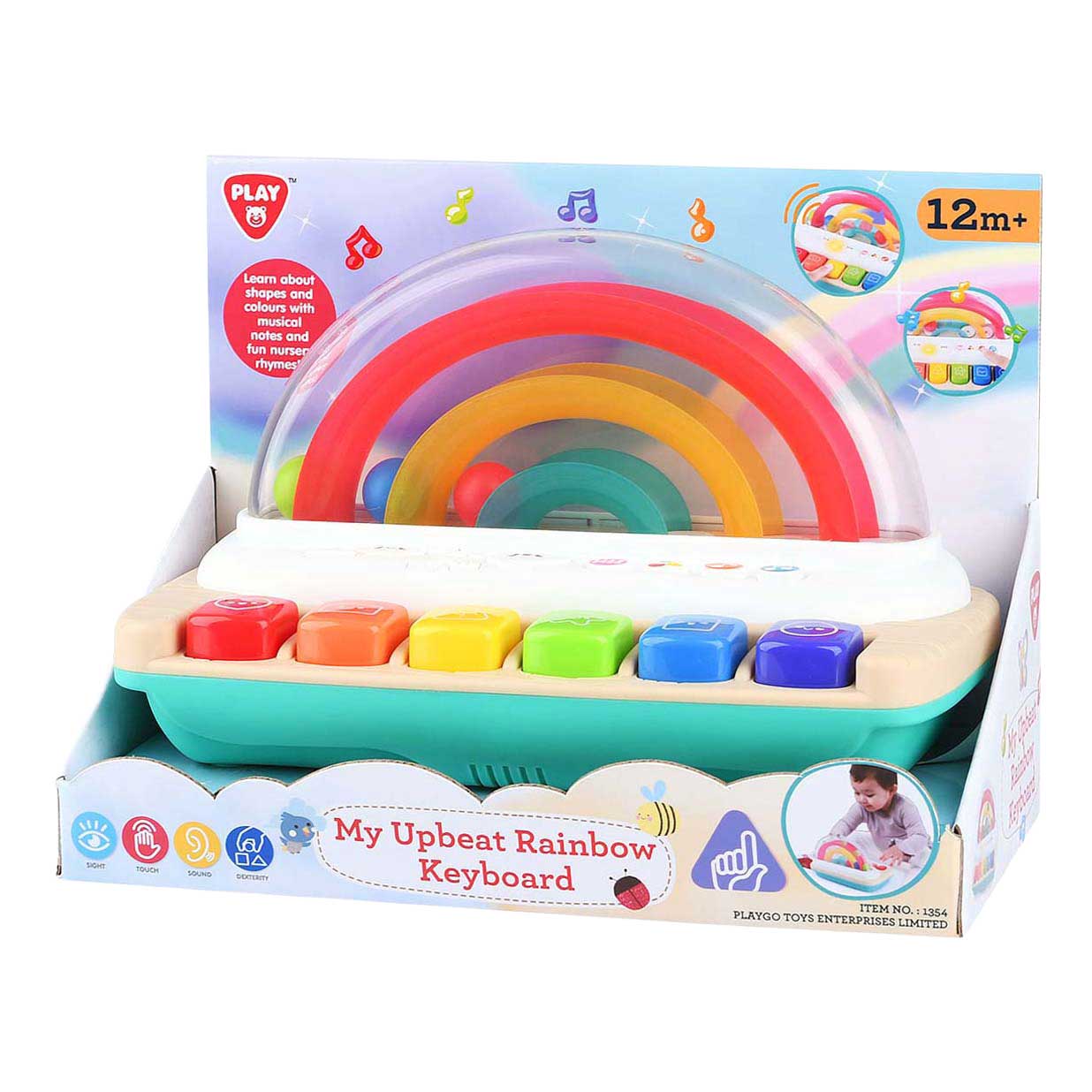 Playgo rainbow keyboard