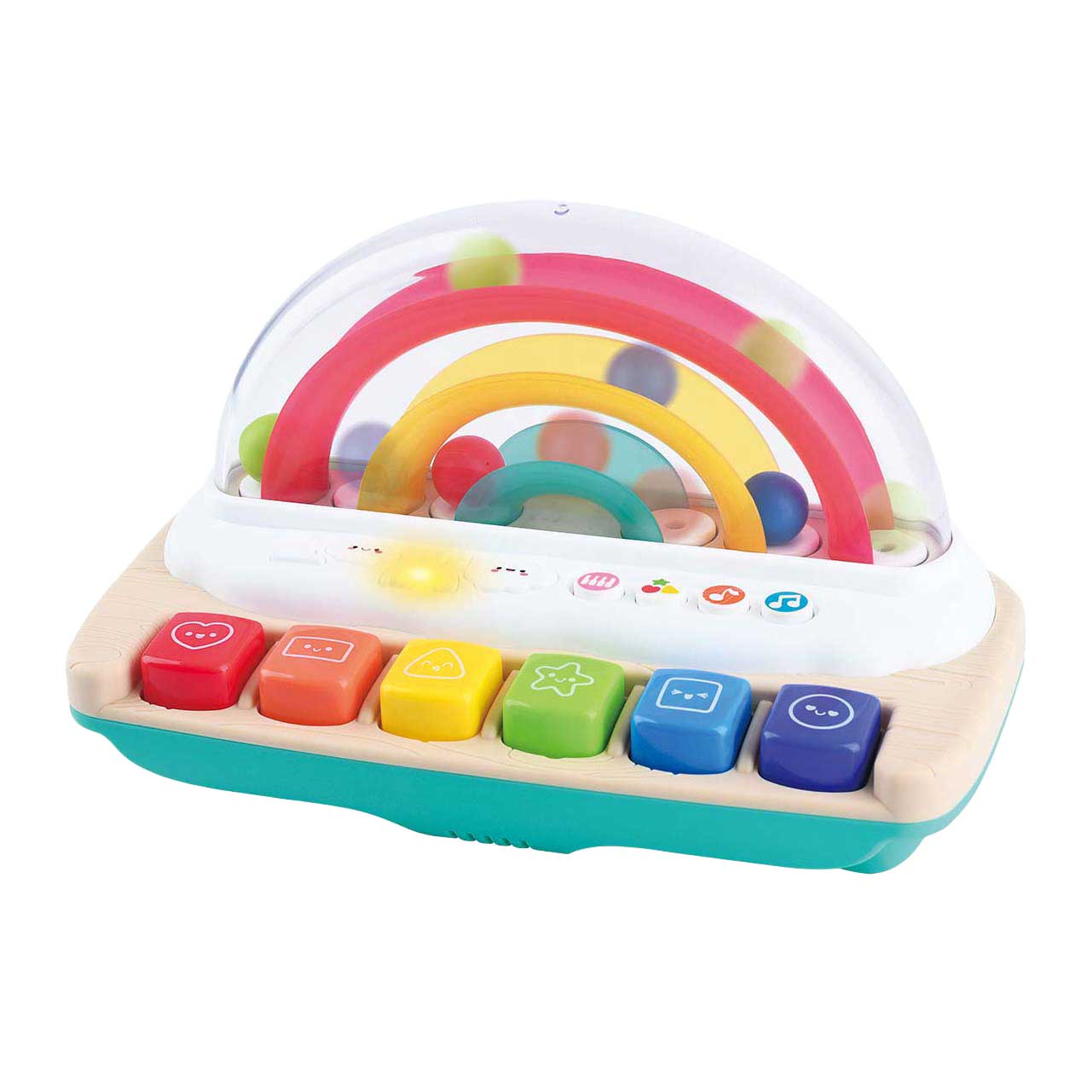 Teclado arcoiris playgo