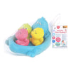 Juego de baño playgo familia dino