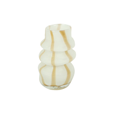 Countryfield vaas sweet rib s wit ø15,5xh24cm