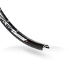 Rodi wielset tryp 25 27.5 voor steekas 15x100 en snelspanner 9x135 - 6 bouts remschijfbevestiging - 8 9 10 11 speed - zwart