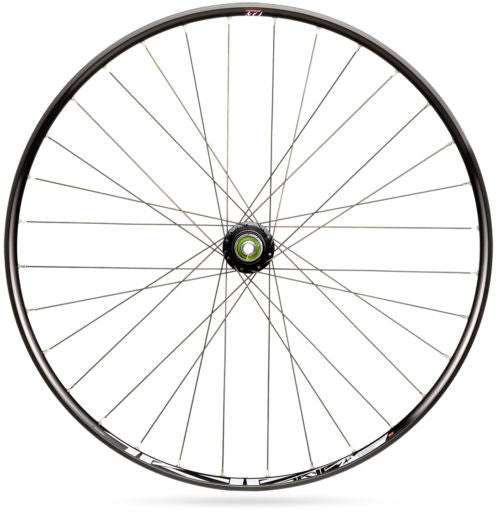 Rodi wielset tryp 25 27.5 voor steekas 15x100 en snelspanner 9x135 - 6 bouts remschijfbevestiging - 8 9 10 11 speed - zwart