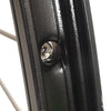 Rueda trasera Shimano 28 622 x 19c con nexus 7 cubo para borde negro de rollerbrake con radios de acero inoxidable