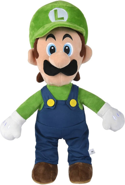 Nicotoy cuddly toy super Mario Luigi blue green 50 cm