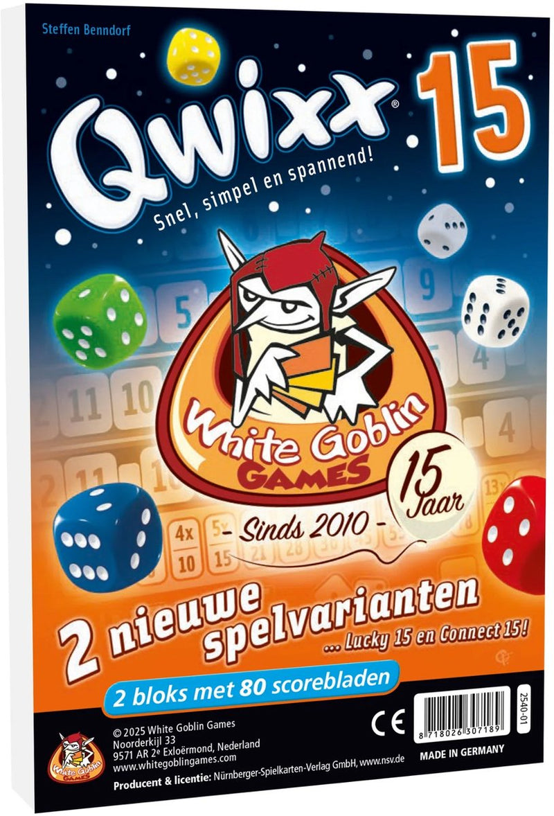 Giochi di goblin bianchi qwixx 15 - gioco di dadi