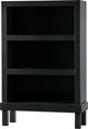 Woood bonk open cupboard - pine - black - 160x103x37