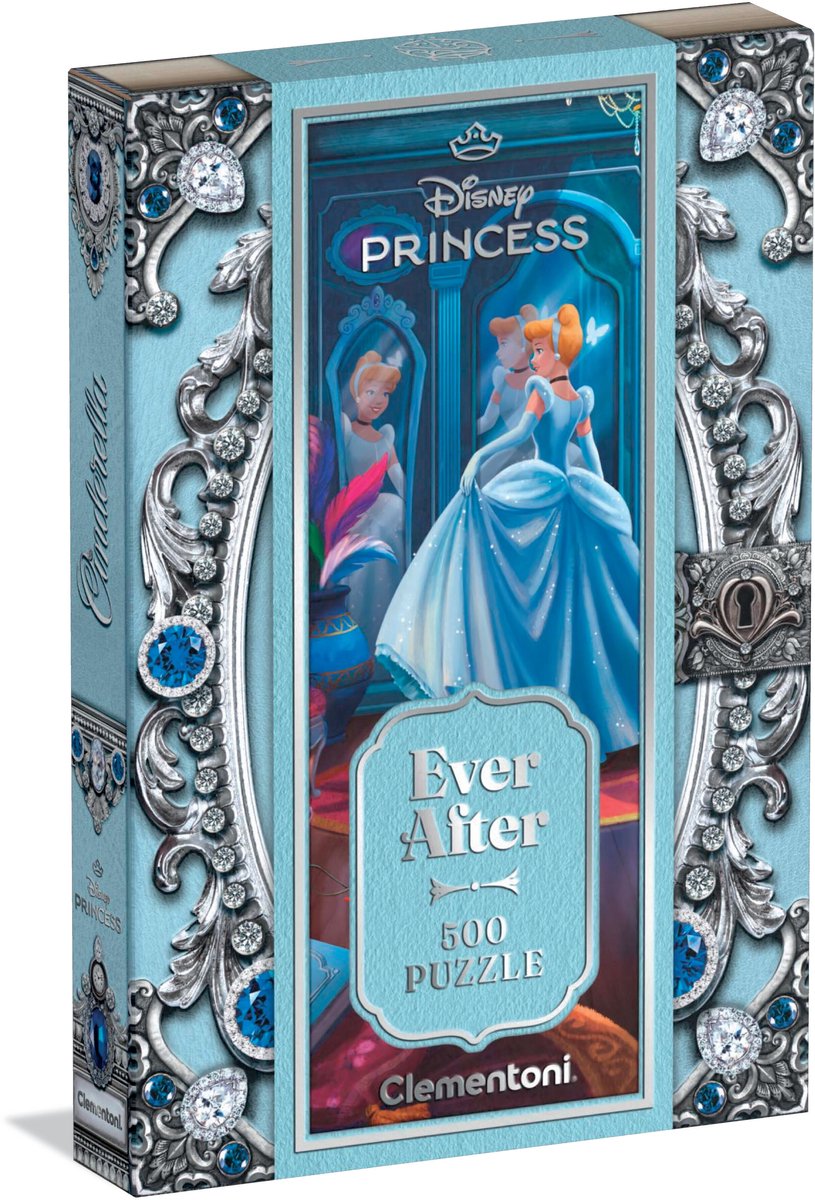 Clementoni jigsaw puzzle cinderella ever after - 500 pcs.