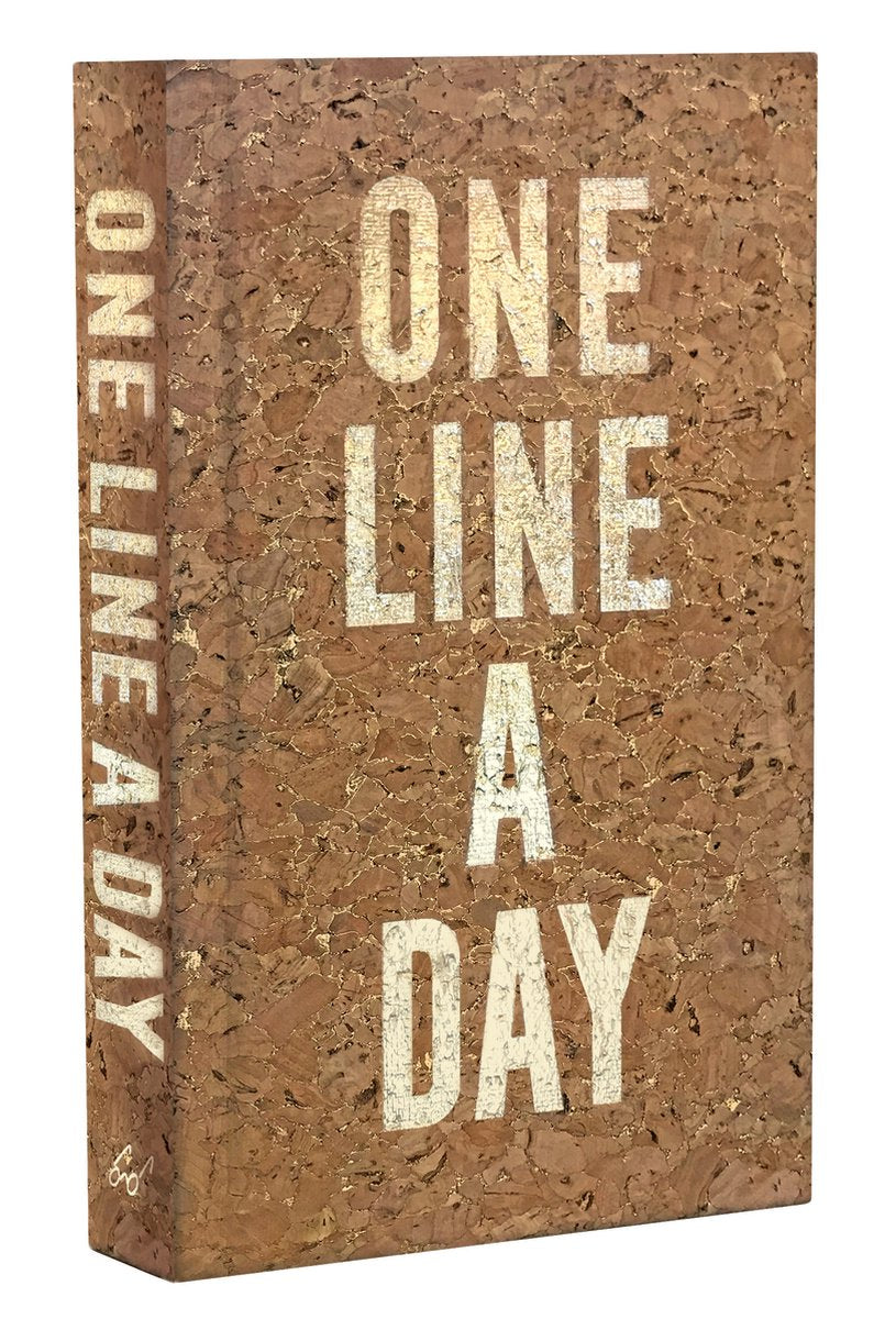 Chronicle books cork one line a day - dagboek voor 5 jaar - a five-year memory book