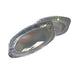 Bandeja catering aluminio ovalada 45x29 cm 100 ud