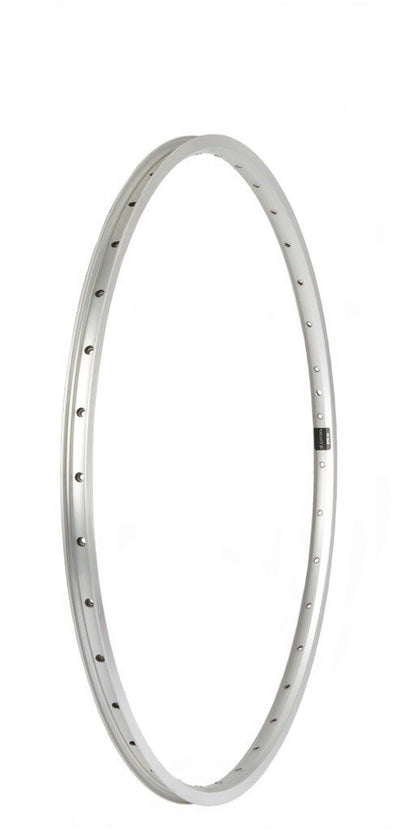 Rim Primax E STR19 26 559 x 19c - 36 hoyos - Spaak 14 Válvula francesa - Plata con borde del freno