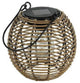 Countryfield hanglamp solar led eliya naturel h15cm