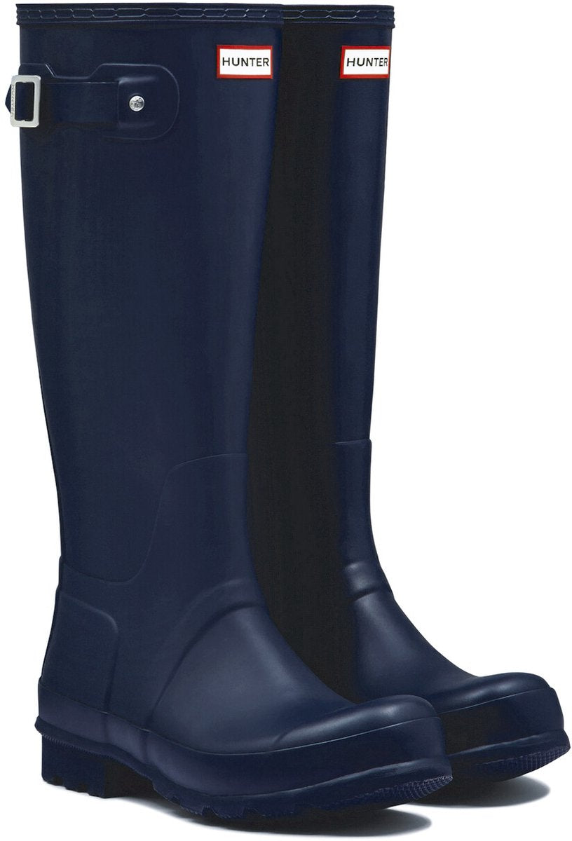 Hunter - botas de lluvia para hombre - botas de agua altas originales - azul marino - talla 45-46eu