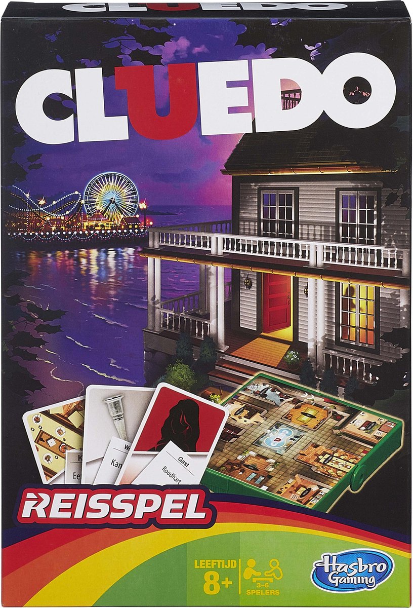 Gioco di viaggio di Cludedo Risolvi prima l'omicidio?