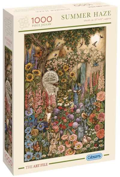 Gibsons - summer haze (door the art file) - 1000 pieces 48×69cm (w×h) - jigsaw puzzle for adults