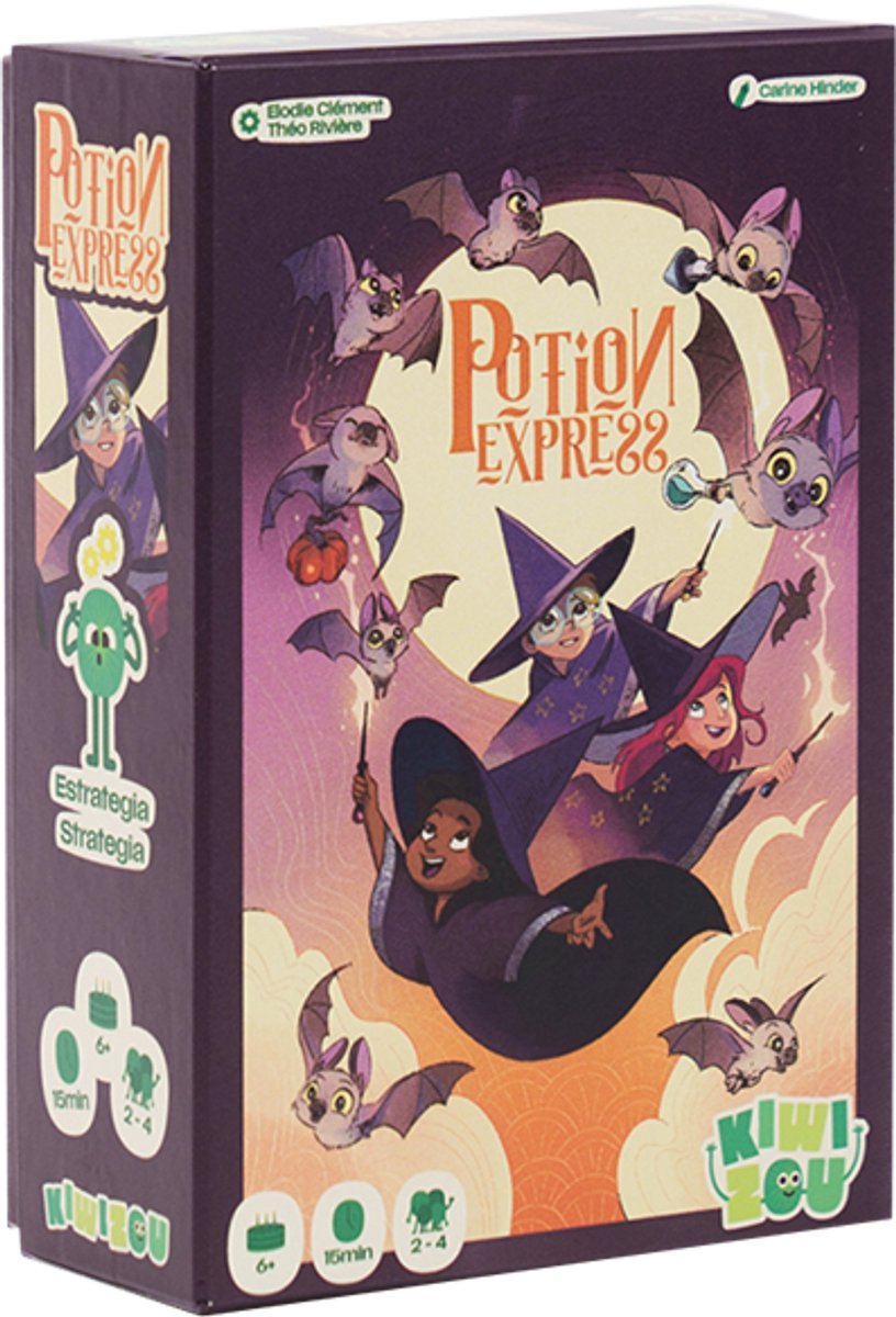 Geronimo games potion express - kiwizou - - gioco per bambini - da 6 anni - da 2 a 4 giocatori