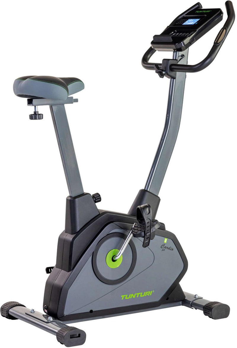 Bicicleta estática Tunturi cardio fit e35 - ergómetro - Bluetooth - bicicleta estática con 12 programas de entrenamiento - sillín comfort plus - función de frecuencia cardíaca - incl. aplicación gratuita