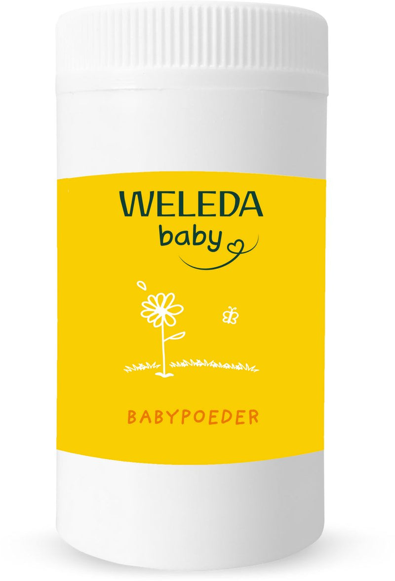 Borotalco Weleda - calendula, arnica echinacea - nutre e protegge le pieghe della pelle irritate - ingredienti naturali al 100% - 20g