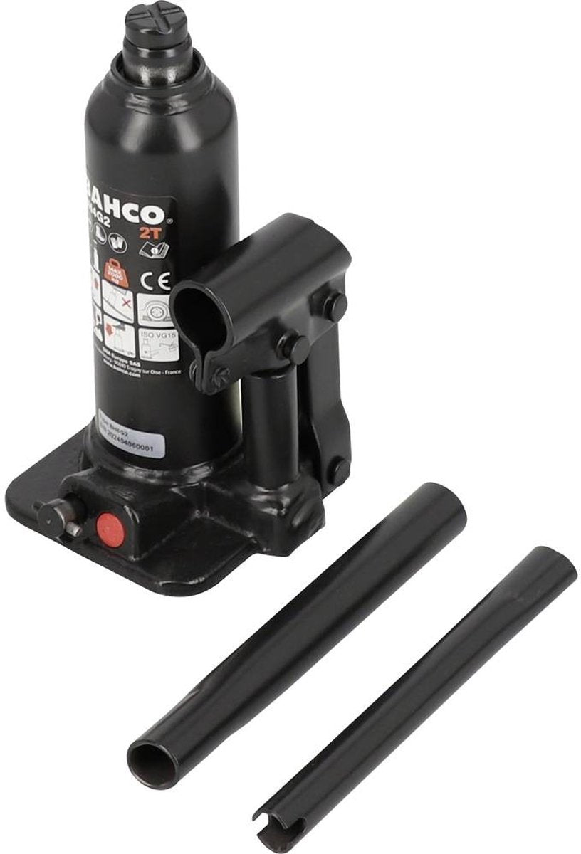 Gato hidráulico Bahco bh4g2 2 t altura de trabajo: 181 - 344 mm