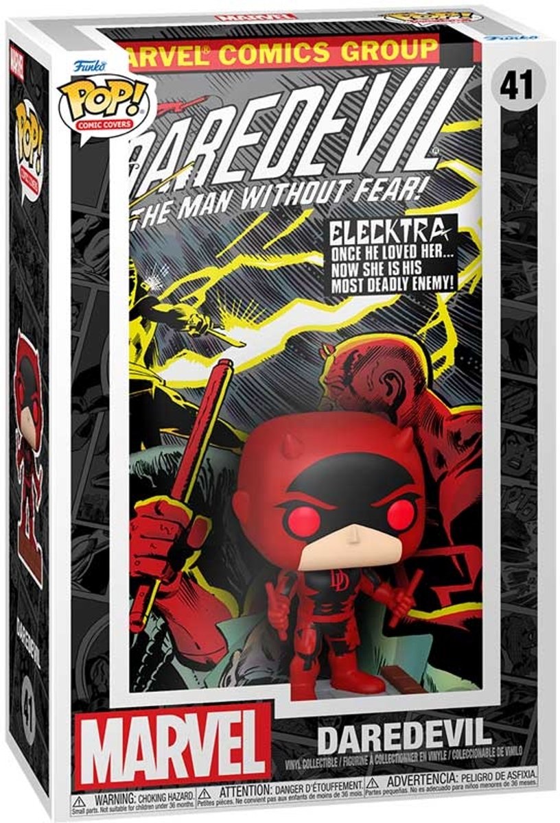 Funko Europa Funko Marvel Pop! portada comic figura vinilo daredevil #168 9 cm pop! figura