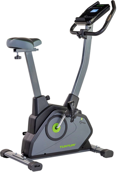 Cyclette Tunturi cardio fit e35 - ergometro - Bluetooth - cyclette con 12 programmi di allenamento - sella comfort plus - funzione frequenza cardiaca - incl. applicazione gratuita