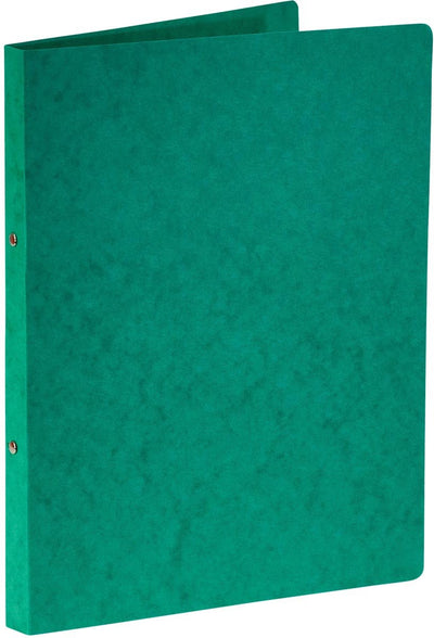 Raccoglitore ad anelli Bronyl | per ft a4 | in cartoncino lucido | 2 anelli da 16 mm | verde