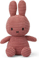 Giochi bon ton Miffy - eco velluto a coste rosa antico 23 cm - 9''